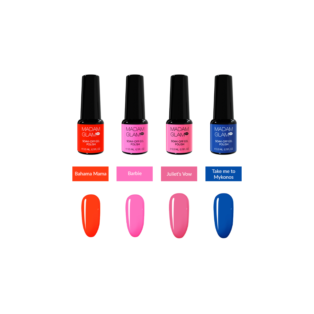 MINI Gels Bundle - Neon Gels