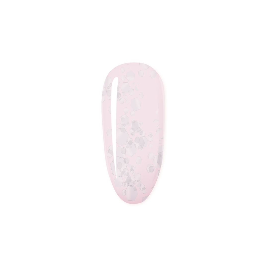 Glitter Nude Pink