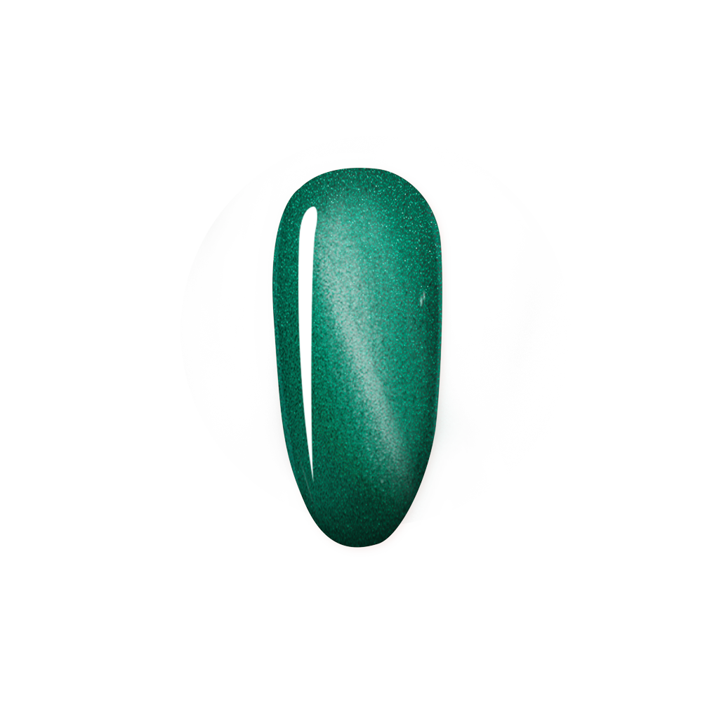 Madam_Glam_Super_Cat_Eye_Gel_Polish_Green_Buzz