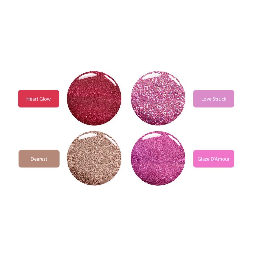 Amour Tints - 4 Glittery Bundle