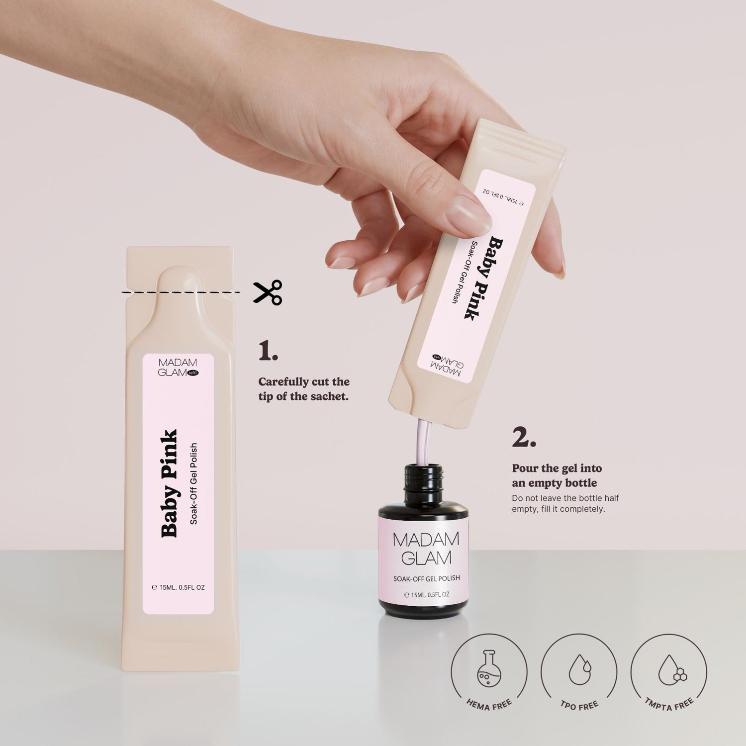 Baby Pink - Refill sachet