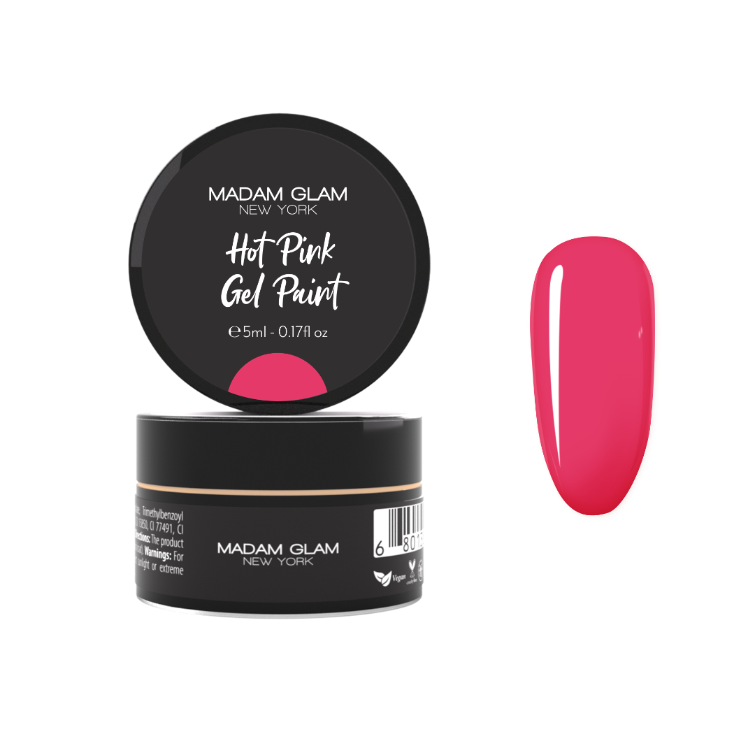 Hot Pink Gel Paint