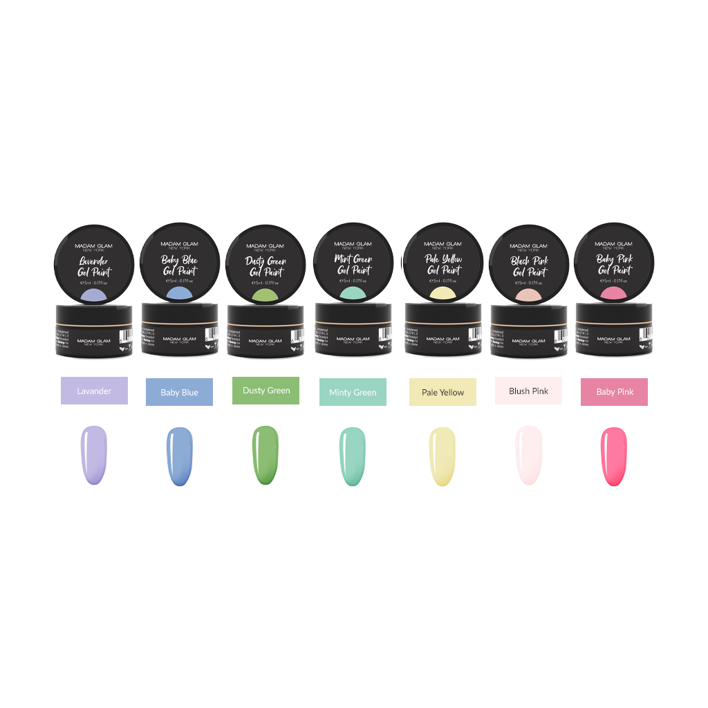 Pastel Art Gel Paints Bundle