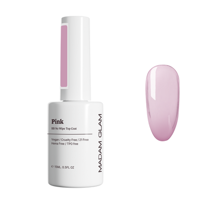 Pink BB No Wipe Top Coat | Madam Glam