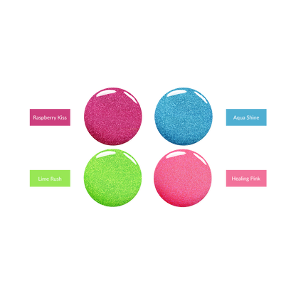 Neon Wave Glittery Bundle