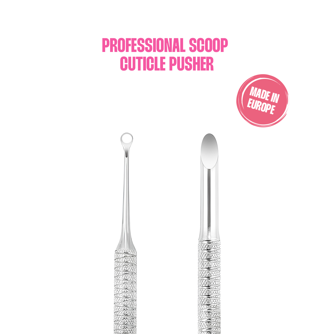 Professional Scoop Cuticle Pusher