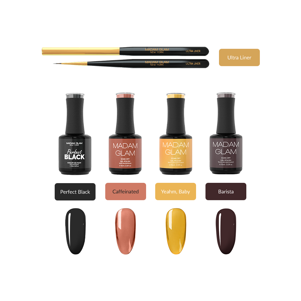 Tortoise Shell Nails Bundle