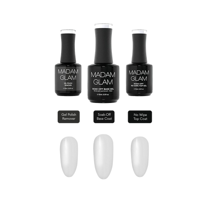 &quot;Base Coat, Top Coat &amp; Remover&quot; Bundle