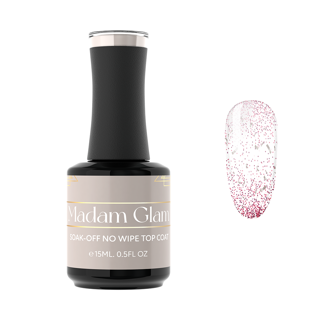 Icicle Kiss No Wipe Top Coat | Madam Glam