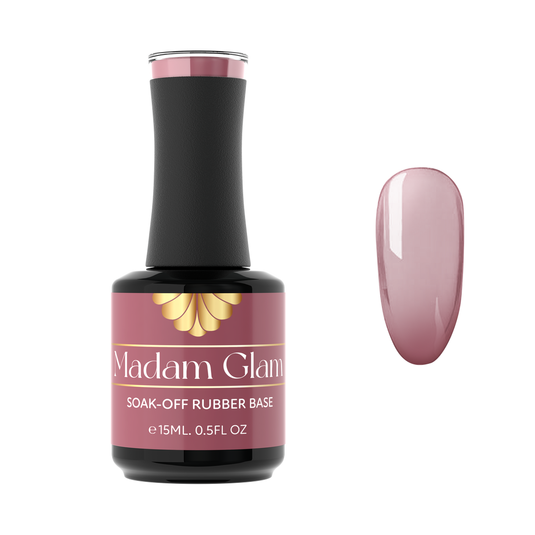 Mulled Wine Rubber Base Coat | Madam Glam