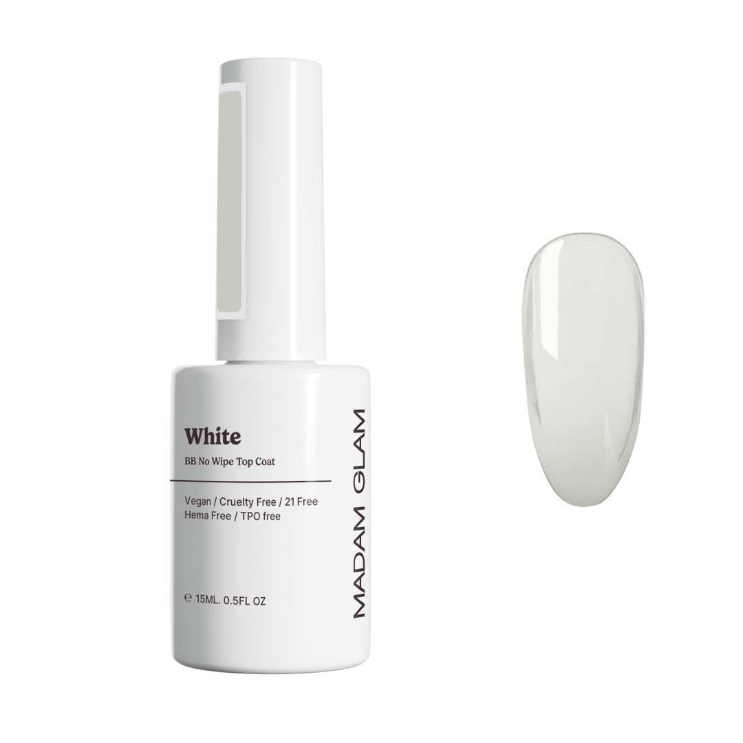 White BB No Wipe Top Coat | Madam Glam
