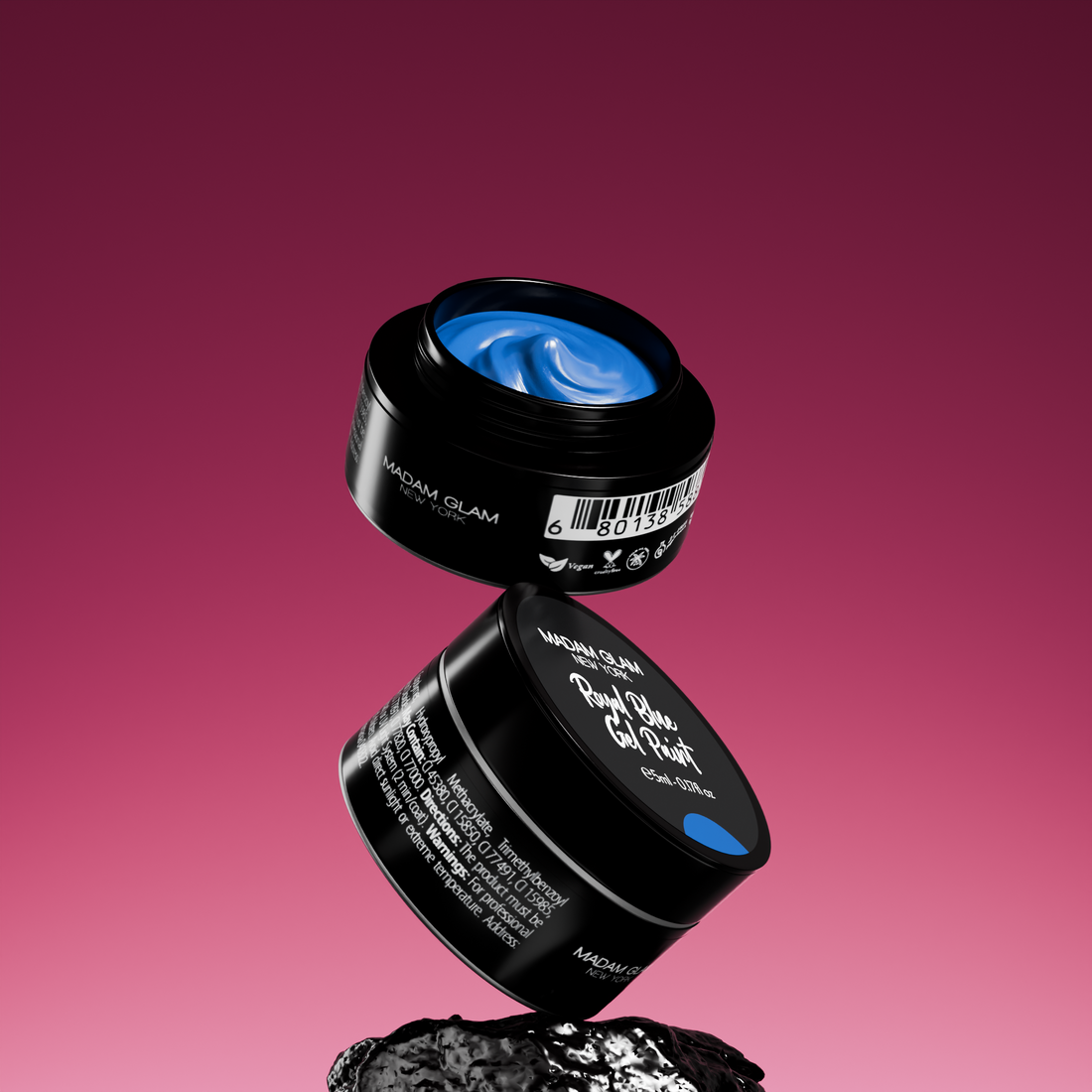 Royal Blue Gel Paint