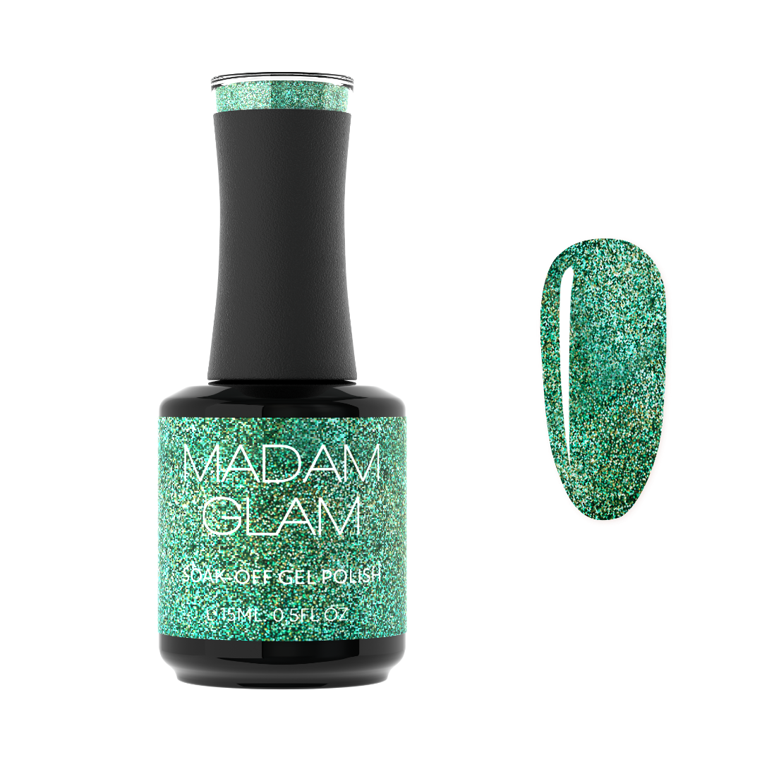 Madam_Glam_Glittery_Soak_Off_Gel_Green_Shamrock_Glow