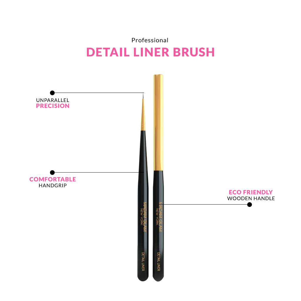 Professional Detail Liner Nail Brush