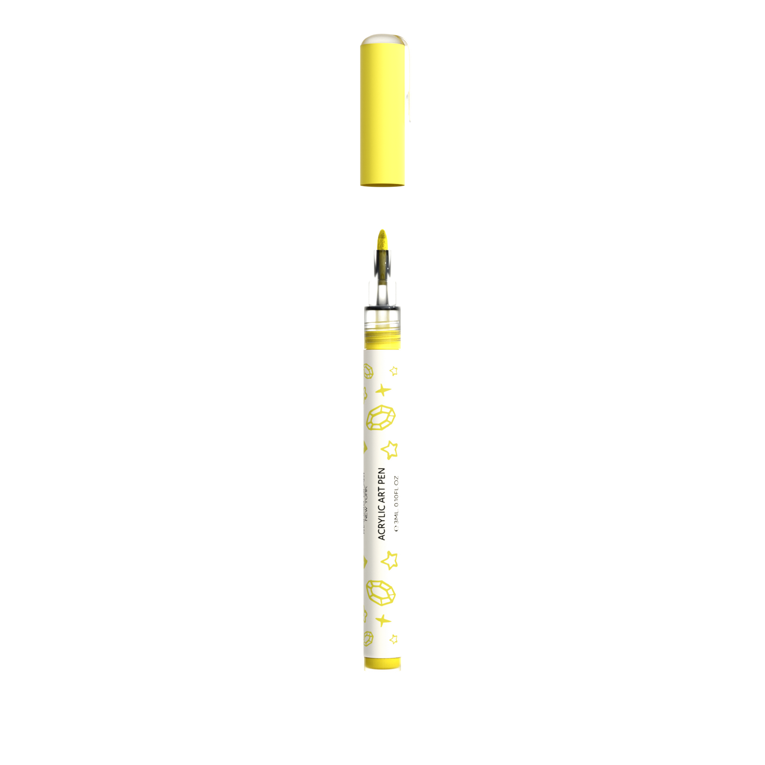 Yellow Art Pen | Madam Glam