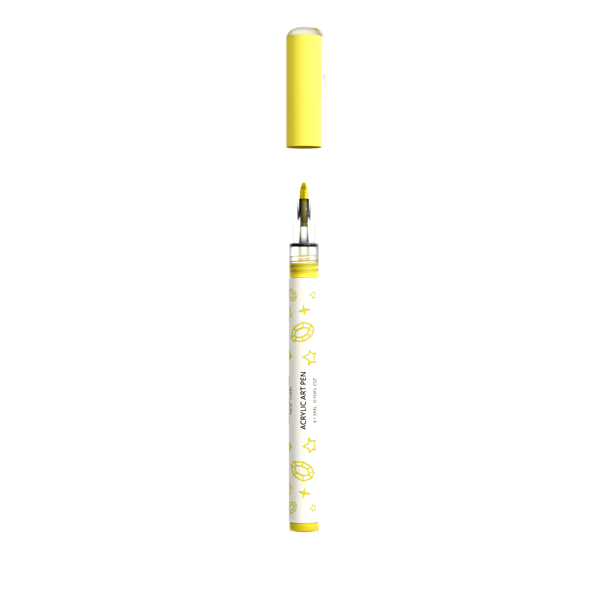 Yellow Art Pen | Madam Glam