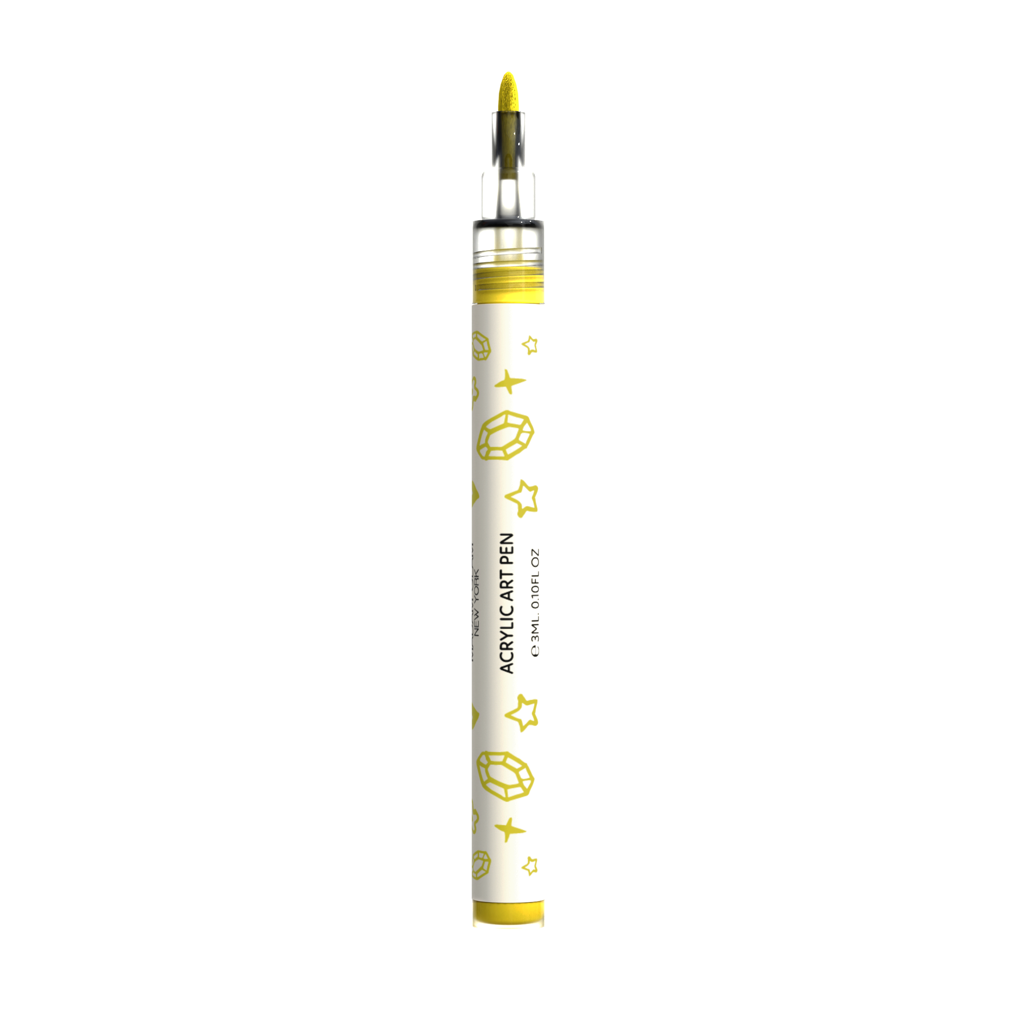 Yellow Art Pen | Madam Glam