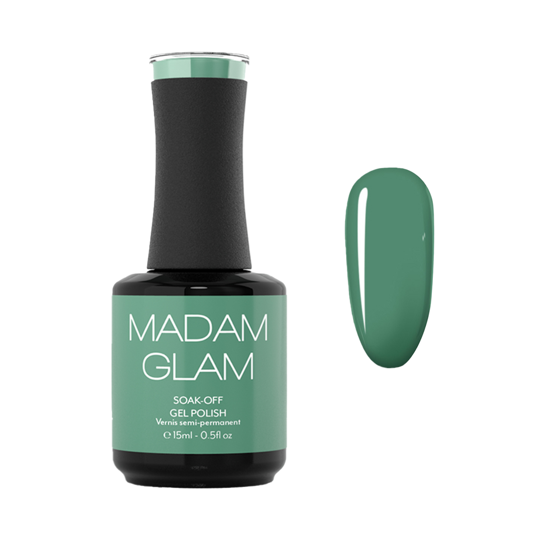 Soak_Off_Gel_Madam_Glam_Green_Night_Shift