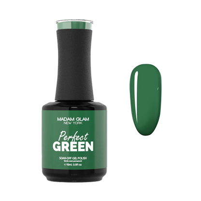     Soak_Off_Gel_Madam_Glam_Green_Perfect_Green