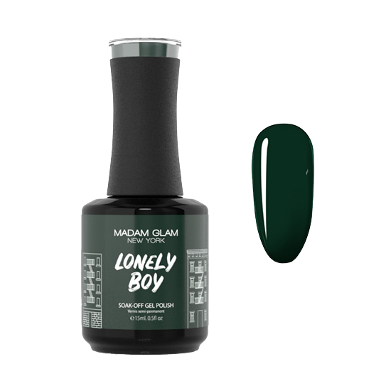     Soak_Off_Gel_Madam_Green_Lonely_Boy